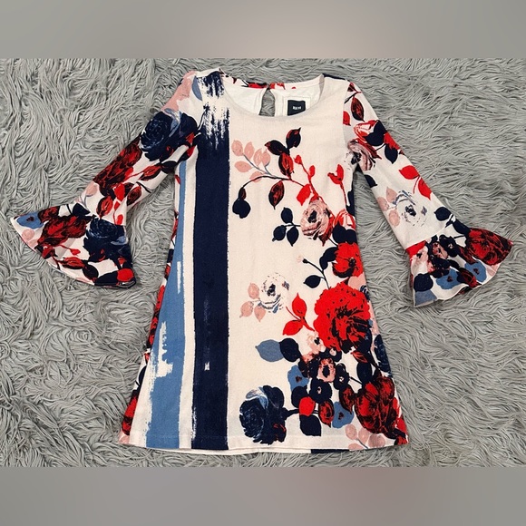 Anthropologie MAEVE Anthousai Floral Swing Sweater Dress size S - Picture 4 of 5